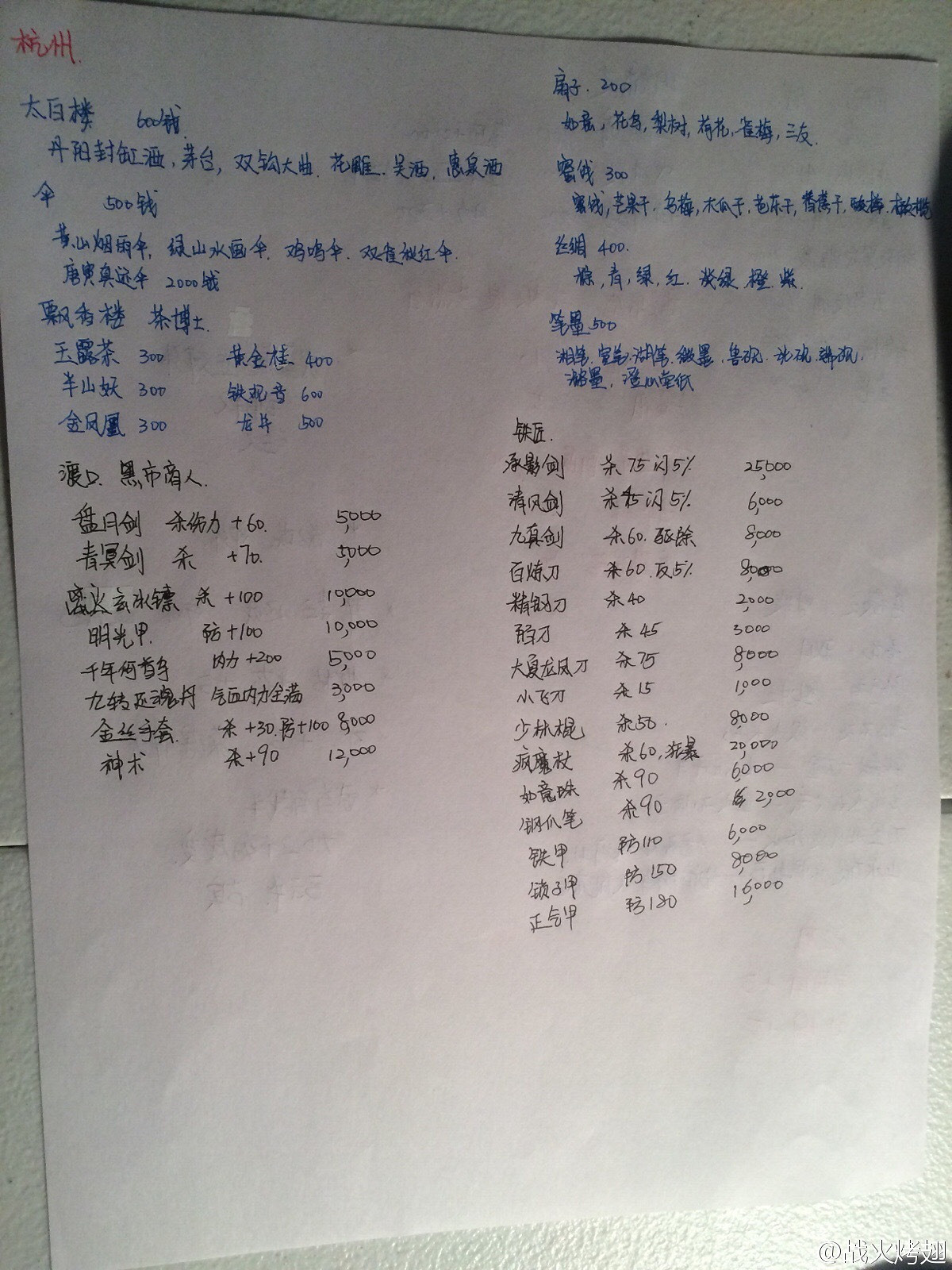 《俠客風雲傳》城鎮地圖及支線任務解析攻略