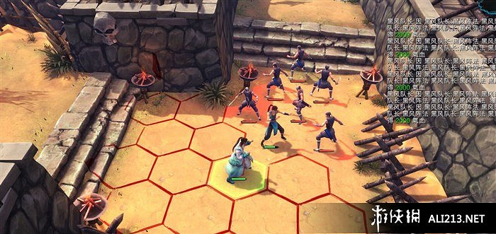 《俠客風雲傳》快速升武功方法解析攻略 黑風寨練功位置