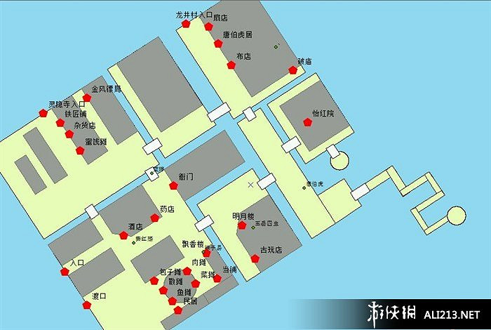 《俠客風雲傳》大地圖展示攻略 正派路線大地圖任務要點
