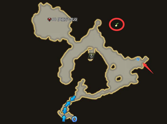 《命運方舟》藍洞島摩可可位置介紹 《命運方舟》藍洞島摩可可位置介紹