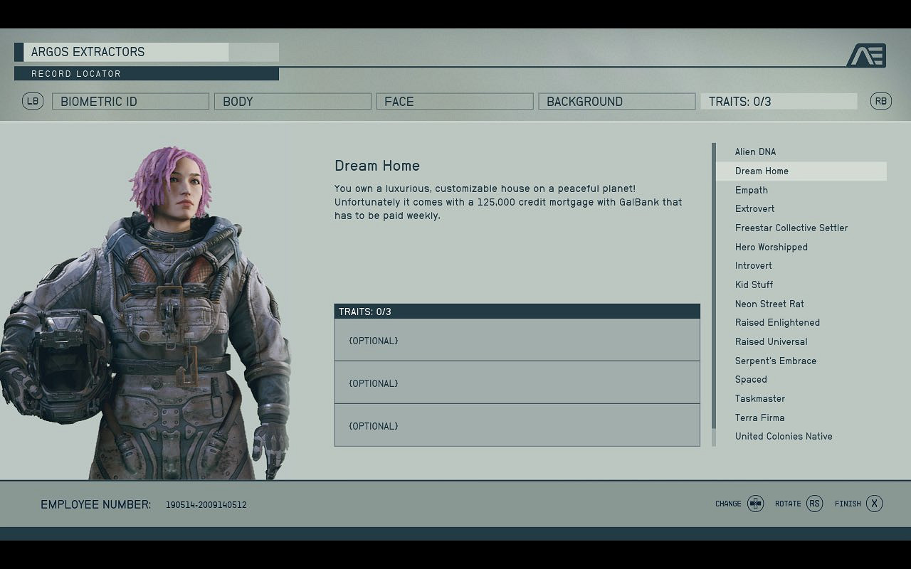 《星空》完整出身背景&amp;角色特質列表曝光！內容豐富