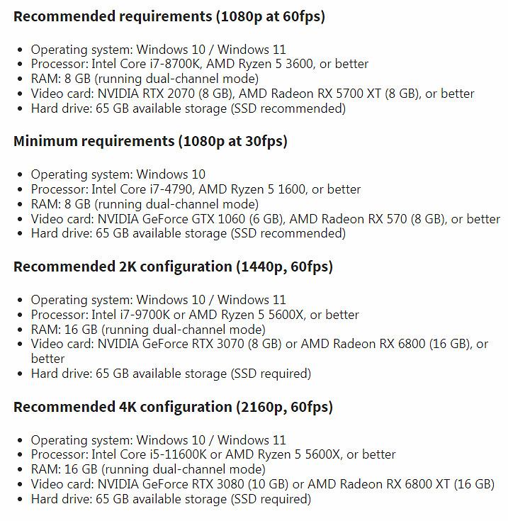 《碧海黑帆》封測配置要求公布 最低也要1060才能玩