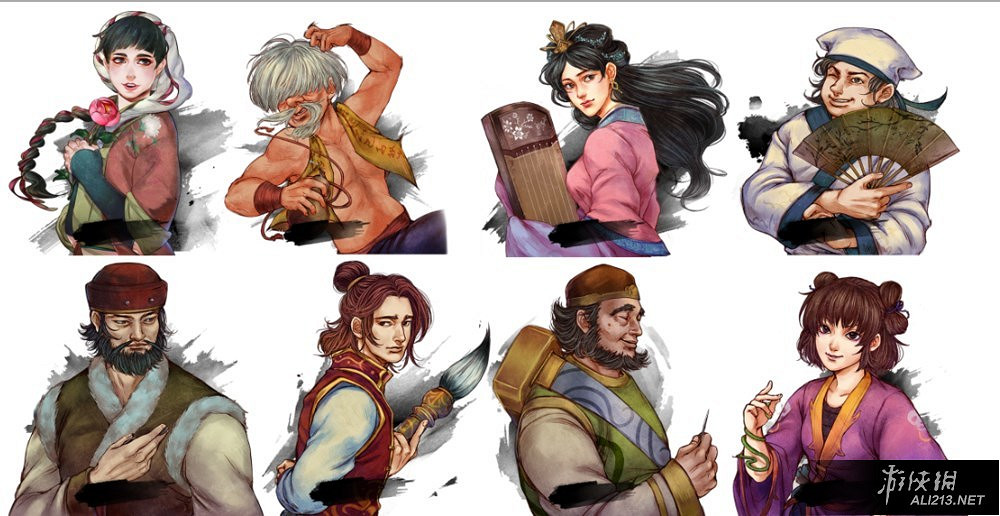 《俠客風雲傳》新舊版各門派勢力及全人物對比