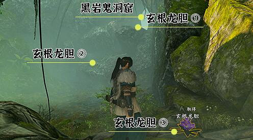 《霸劍霄雲錄》玄根龍膽在哪？玄根龍膽位置及獲取攻略