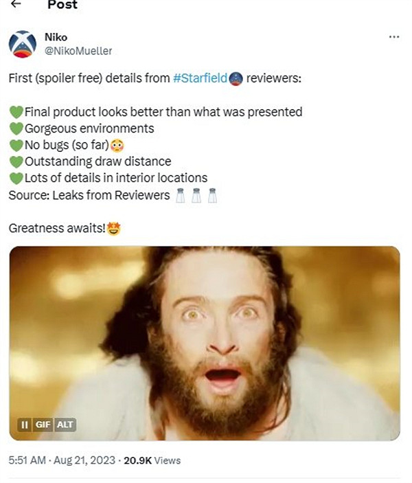 《星空》評分預測:大多數玩家認為評分不會超過90分 《星空》評分預測:大多數玩家認為評分不會超過90分