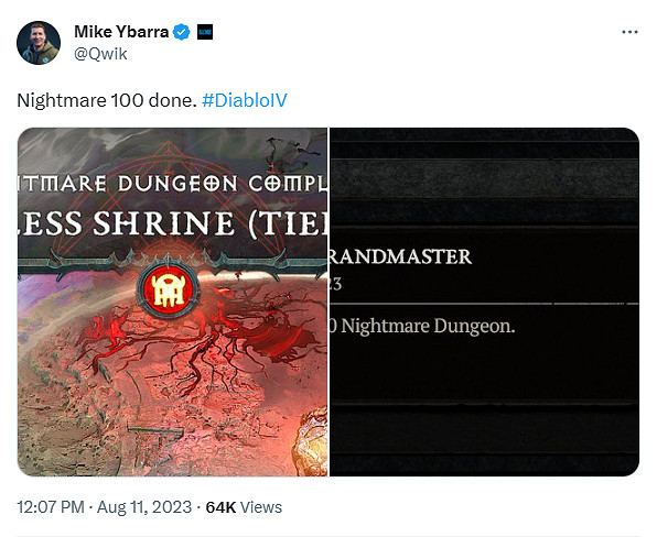 玩遊戲時間真多 暴雪總裁打算完成《暗黑4》戰網全成就