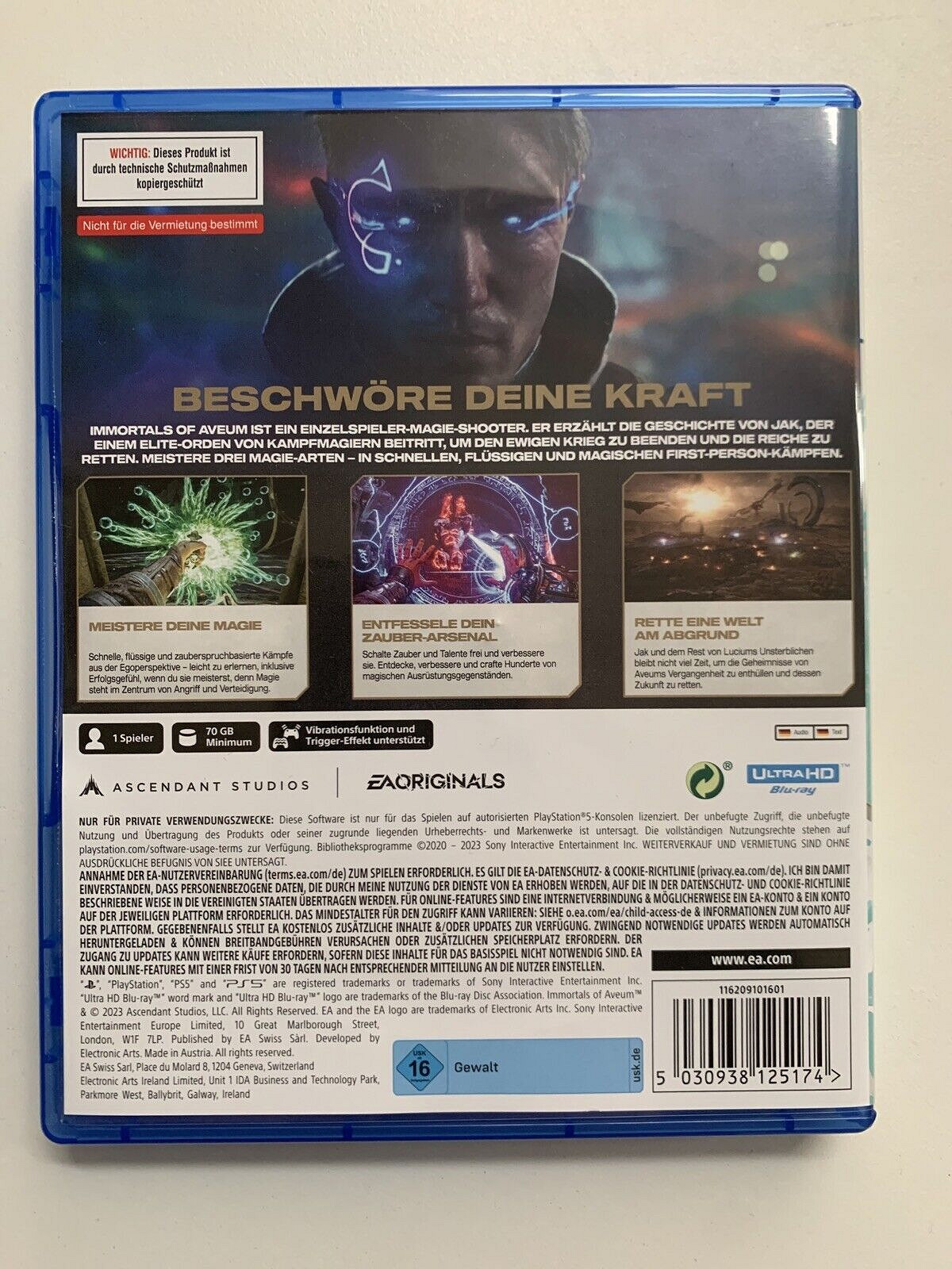 完全沒壓縮!PS5版《不朽者傳奇》也需要70GB儲存空間 完全沒壓縮!PS5版《不朽者傳奇》也需要70GB儲存空間