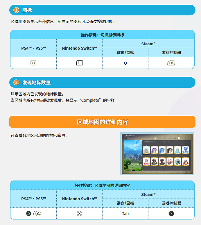 《萊莎的鍊金工房3》地圖怎麽使用？地圖使用方法