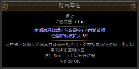 《流亡黯道》聖油配方大全