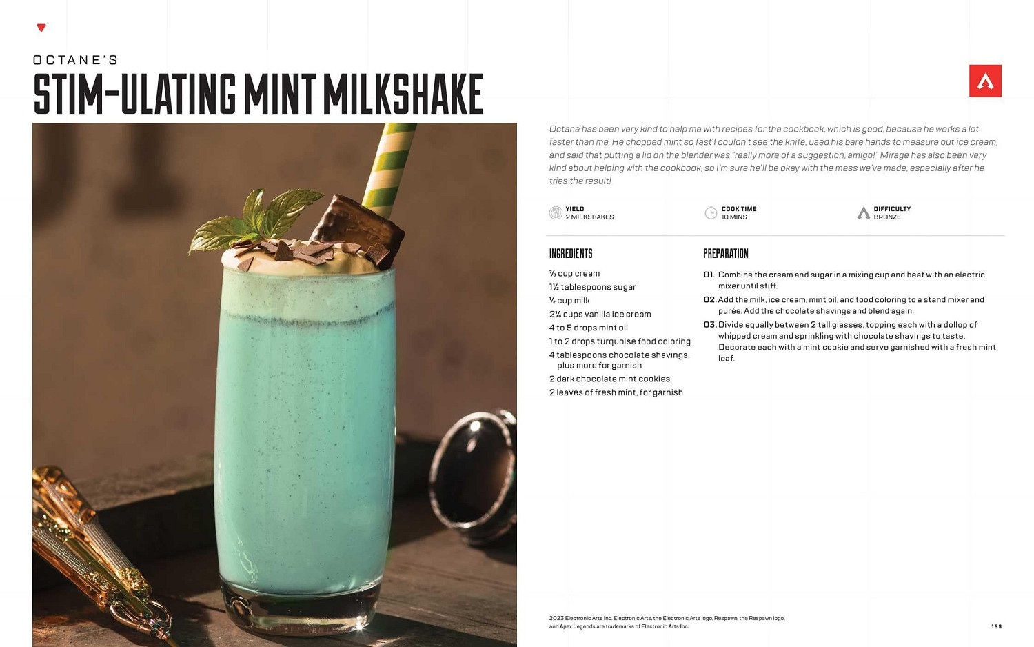 收錄超70種英雄衍生食譜！《Apex英雄》推出烹飪書