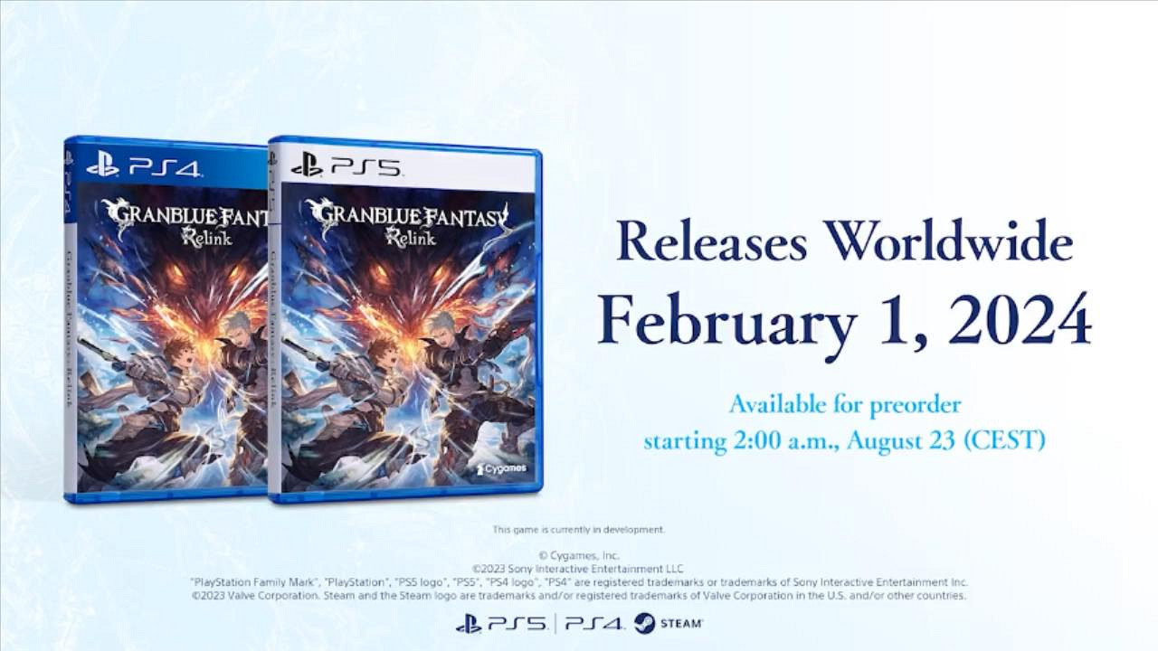 GC23：《碧藍幻想Relink》確認2024年2月1日發售！