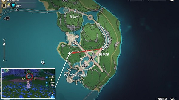 《原神》柔燈鈴採集路線推薦 柔燈鈴收集攻略