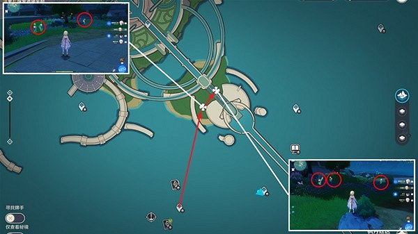 《原神》虹彩薔薇採集路線推薦 林尼突破材料虹彩薔薇採集攻略