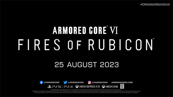 FromSoftware新趨勢的開端！《裝甲核心6》發售將至