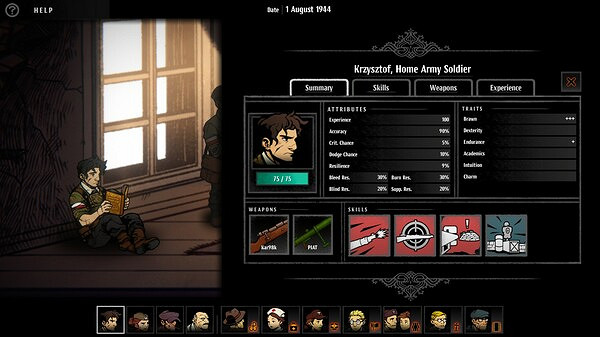 回合制遊戲《華沙》Steam免費入庫！帶你重返二戰戰場