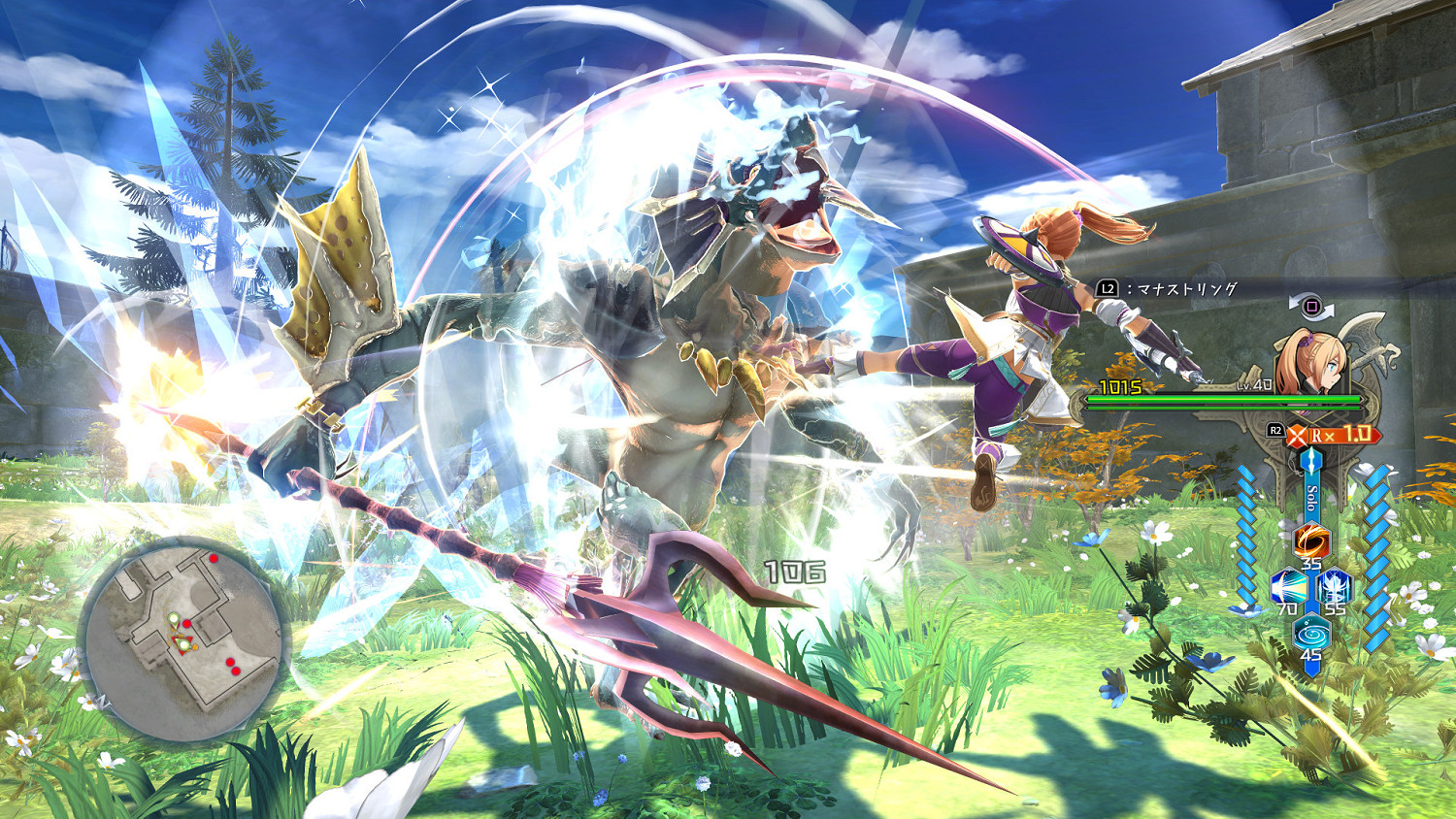 《伊蘇10》新遊戲截圖 展示重要系統“瑪娜感應”！