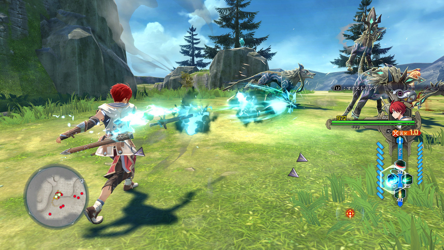 《伊蘇10》新遊戲截圖 展示重要系統“瑪娜感應”！