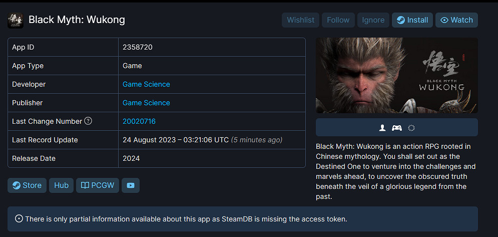 熱度還在上漲 !《黑神話》Steam願望單排名再次上升 熱度還在上漲 !《黑神話》Steam願望單排名再次上升