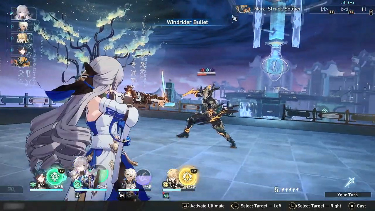 《崩壞：星穹鐵道》PS5 12分鐘實機展示戰鬥畫面