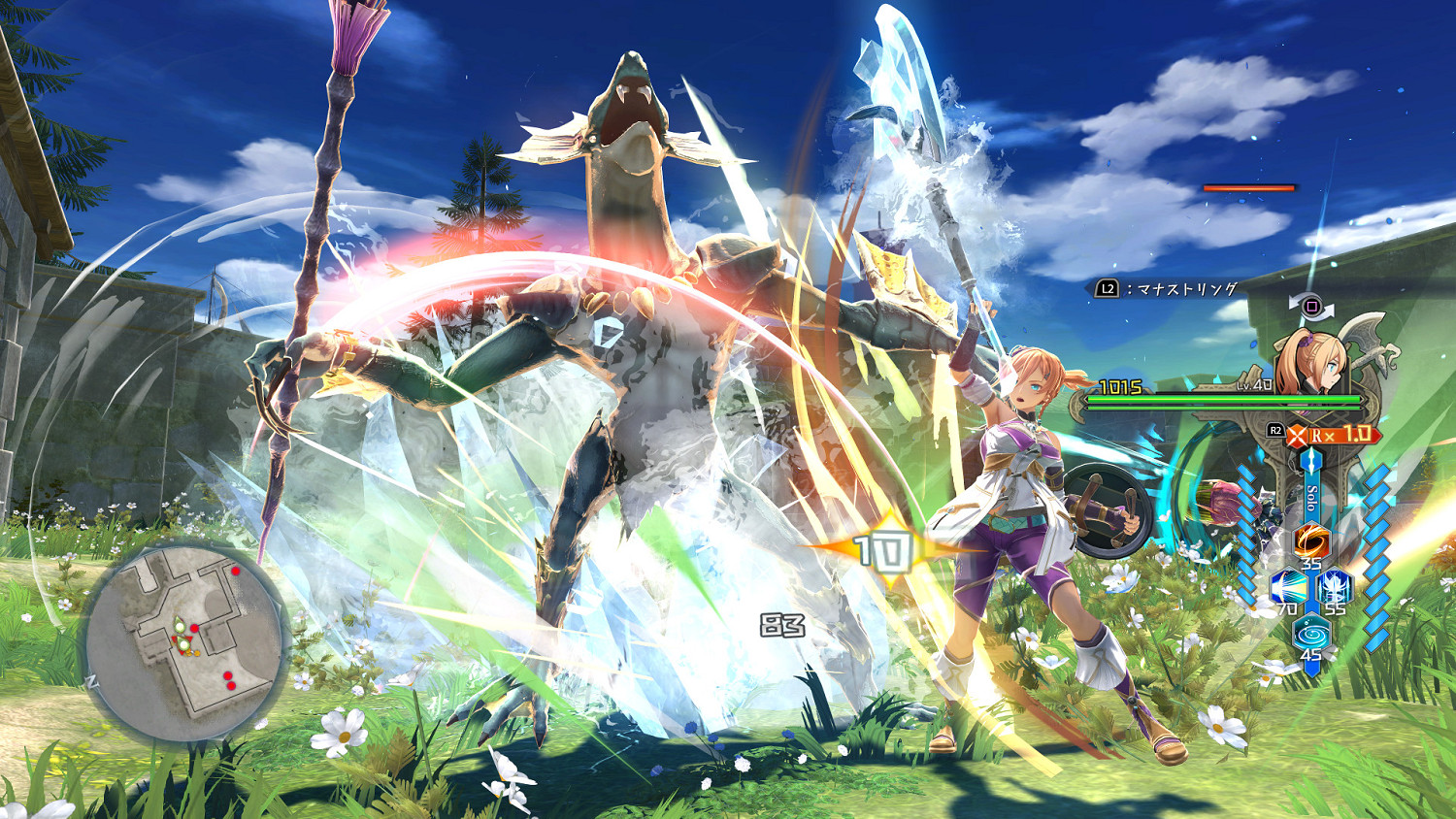 《伊蘇10》新遊戲截圖 展示重要系統“瑪娜感應”！