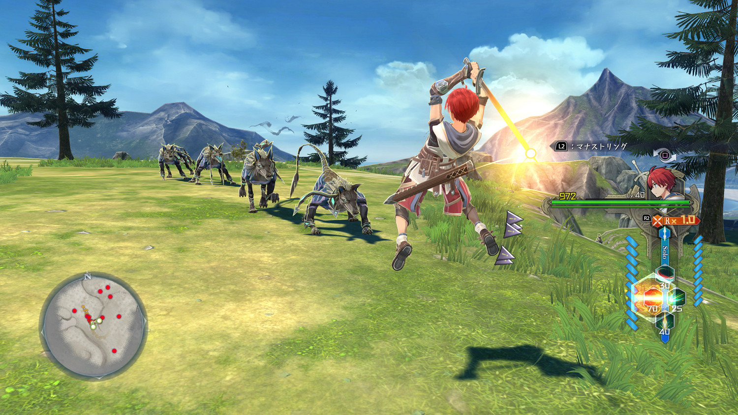 《伊蘇10》新遊戲截圖 展示重要系統“瑪娜感應”！