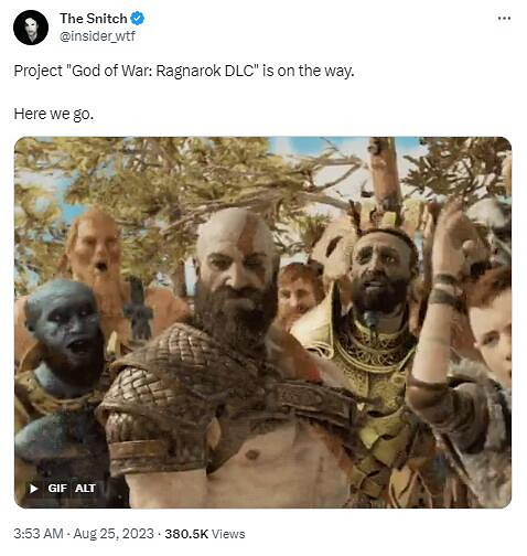 著名泄露者爆料“《戰神5》DLC”項目正在開發中！