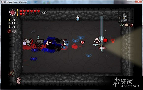 《以撒的結合：胎衣》人物變小玩法介紹