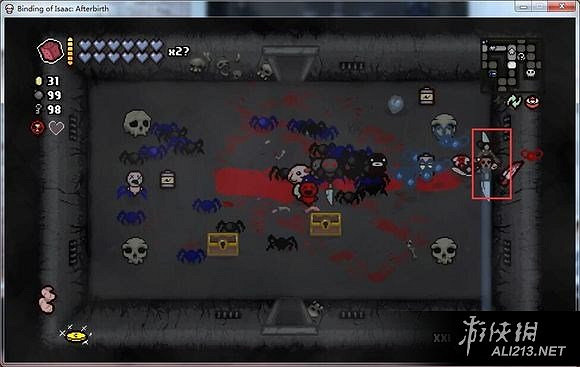 《以撒的結合：胎衣》人物變小玩法介紹