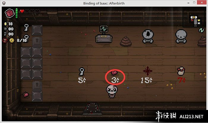 《以撒的結合：胎衣》貪婪模式種子無線刷道具方法