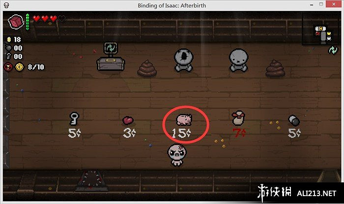 《以撒的結合：胎衣》貪婪模式種子無線刷道具方法