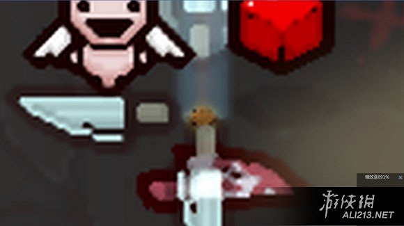 《以撒的結合：胎衣》人物變小玩法介紹