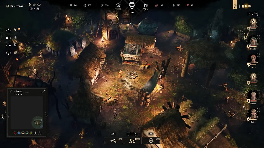 黑暗奇幻戰略遊戲《戈德》遊戲模式及戰鬥系統介紹公開