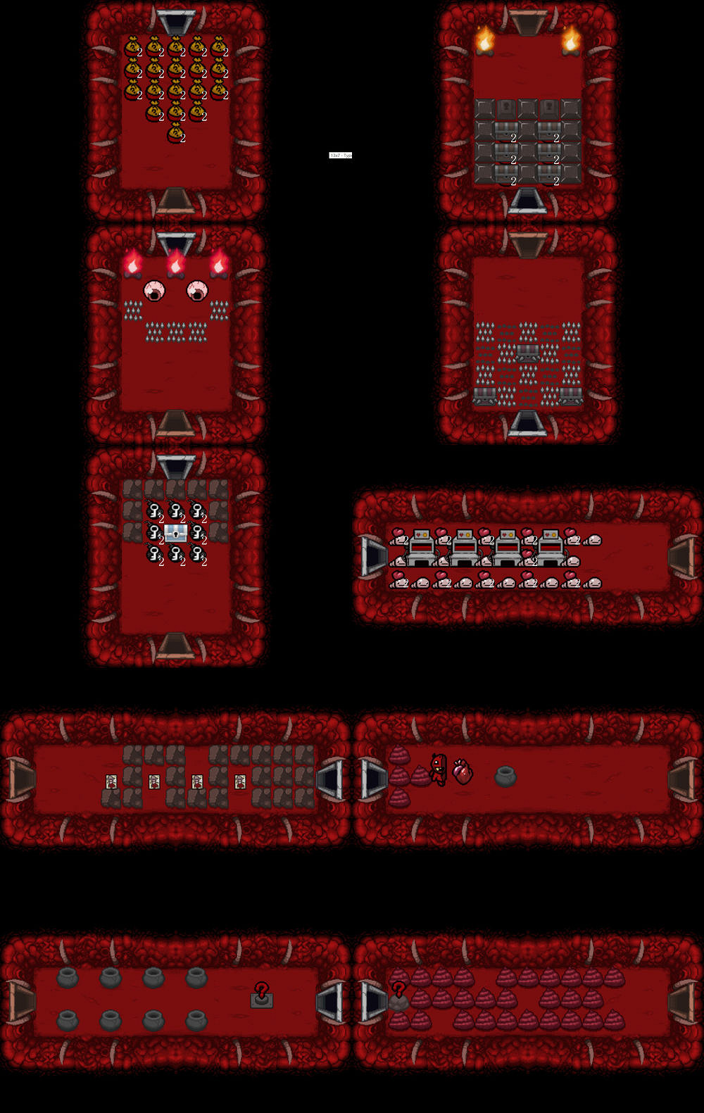 《以撒的結合：胎衣》稀有小房間圖文一覽