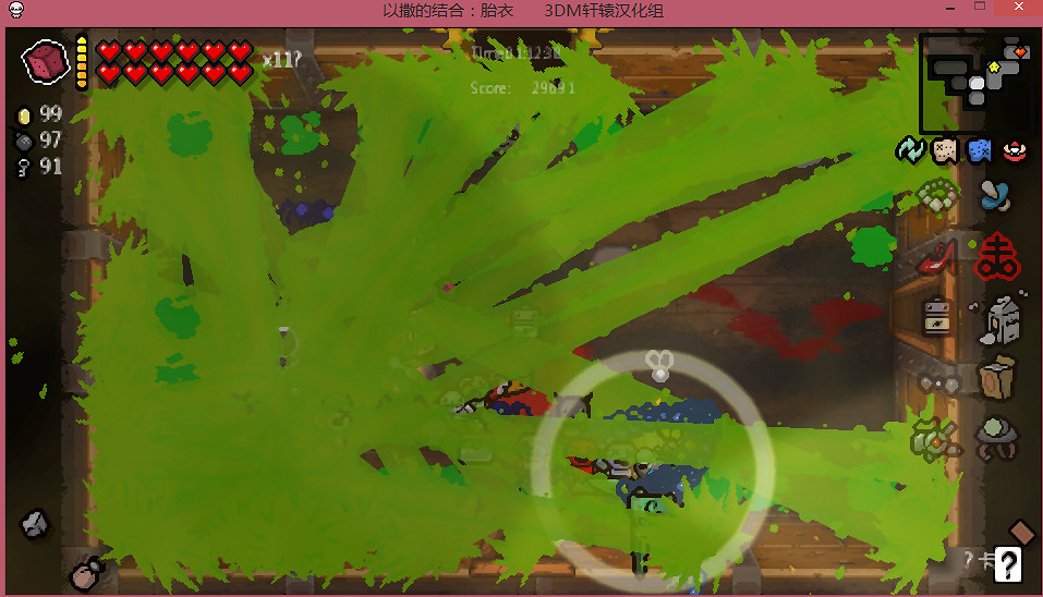 《以撒的結合：胎衣》一萬炸彈+幸運石+D6玩法圖文詳解