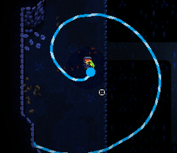 《挺進地牢》第四層懸崖水槍玩法 《挺進地牢》第四層懸崖水槍玩法