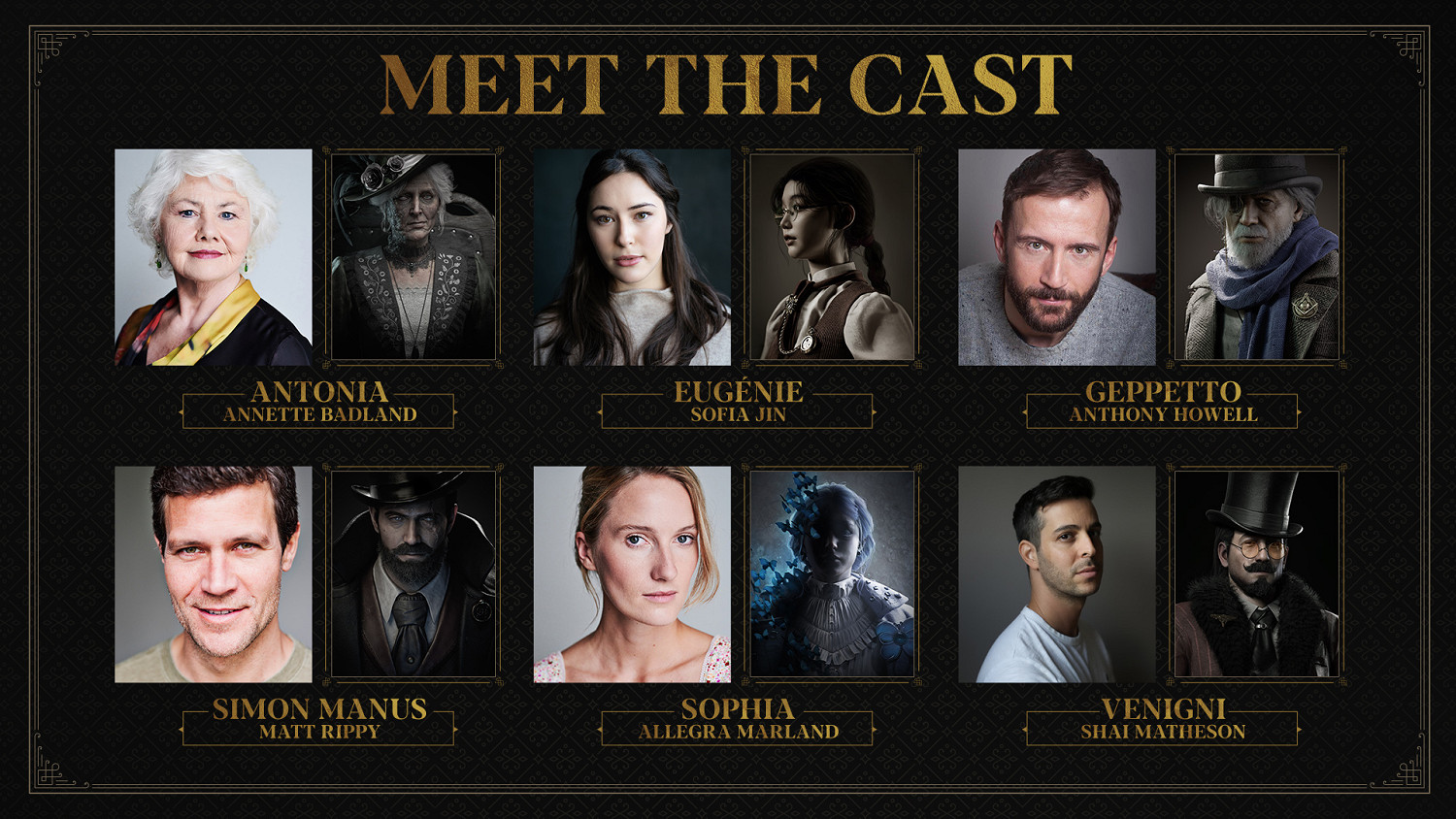 《P 的謊言》配音演員公開！最想聽到誰的角色？