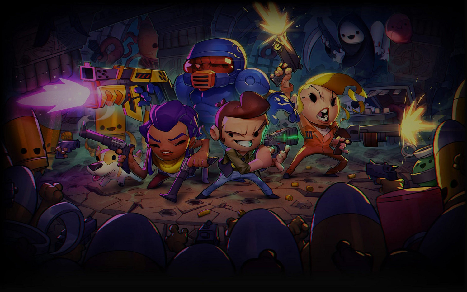 《挺進地牢》Steam徽章+閃亮徽章+表情+背景圖賞析