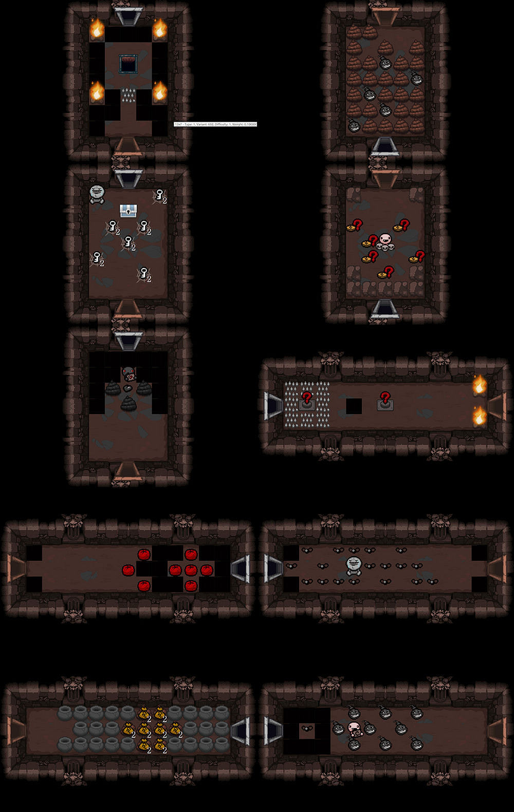 《以撒的結合：胎衣》稀有小房間圖文一覽