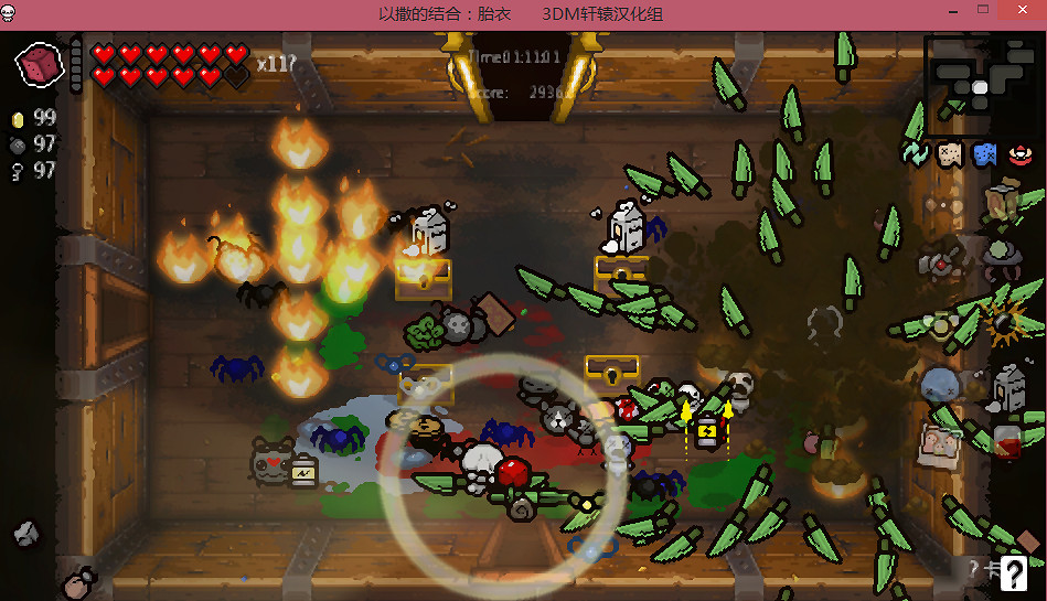 《以撒的結合：胎衣》一萬炸彈+幸運石+D6玩法圖文詳解