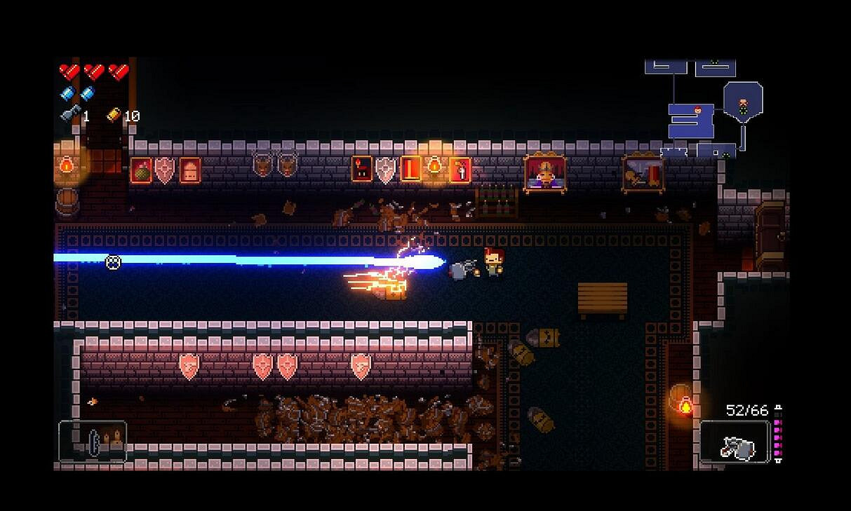 《挺進地牢》成長之槍進階屬性介紹 《挺進地牢》成長之槍進階屬性介紹