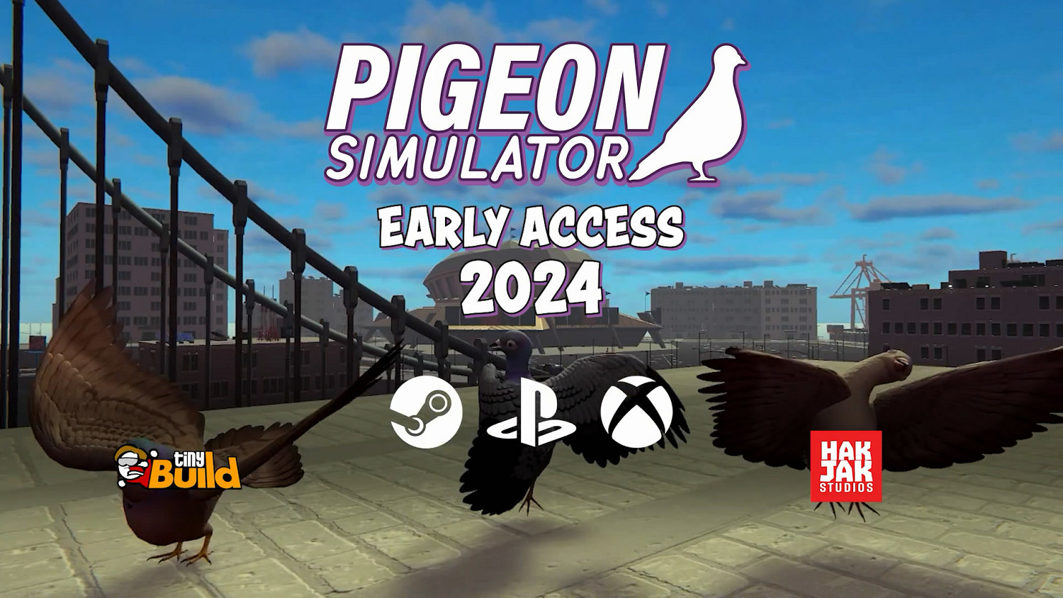 搞怪沙盒新遊《鴿子模擬器》新預告片賞!2024年發售 搞怪沙盒新遊《鴿子模擬器》新預告片賞!2024年發售