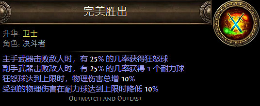 《流亡黯道》決鬥者升華職業大全