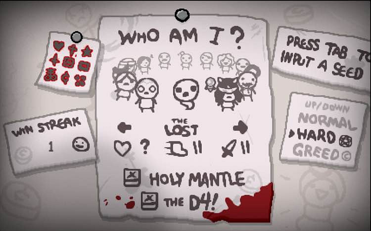 《以撒的結合：胎衣》Lost全紅道具介紹