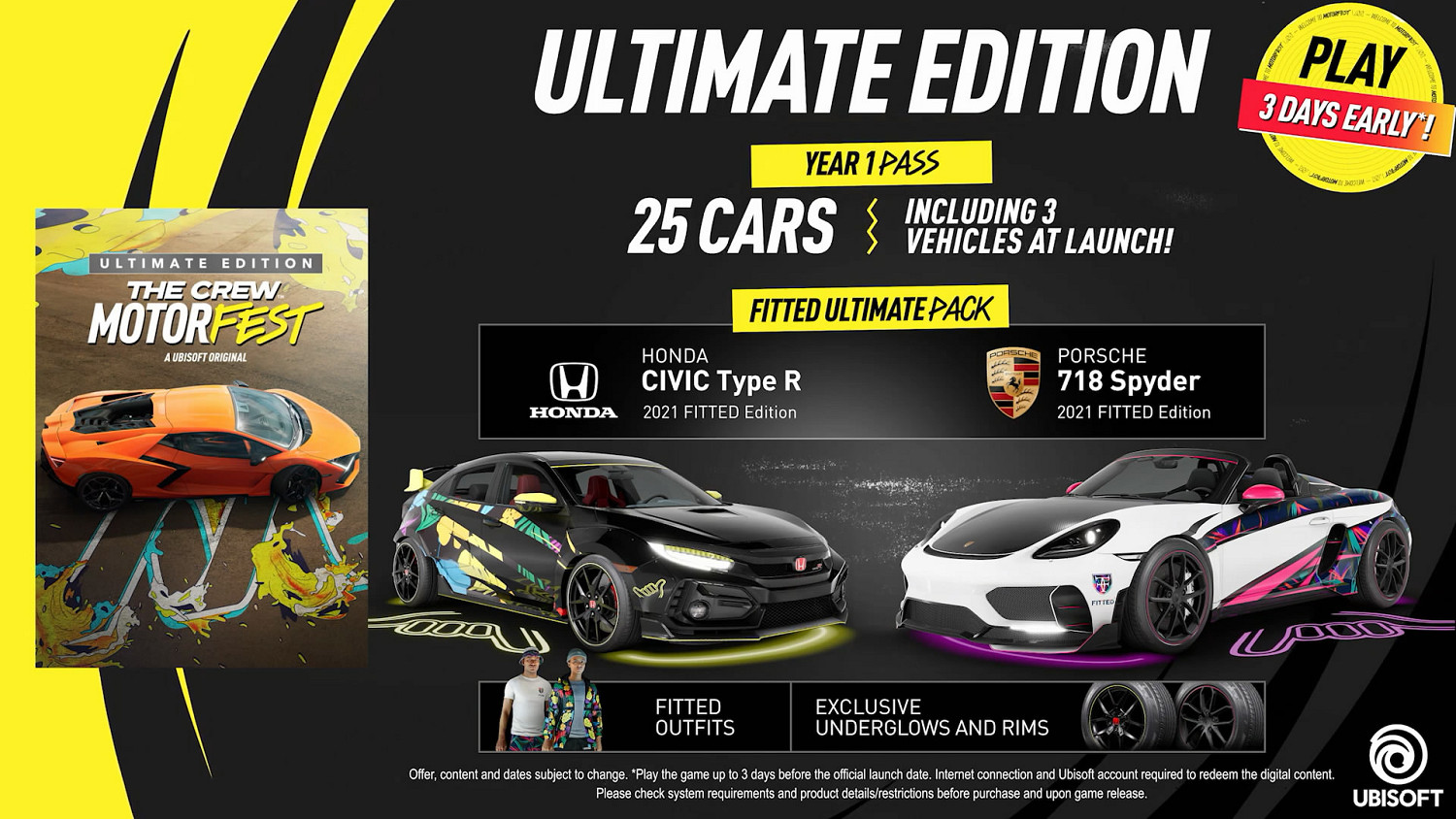 《飆酷車神：轟鳴盛典》新預告片 聚焦第一年通行證