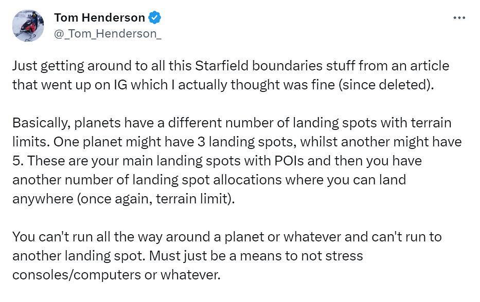 博主解釋《星空》地圖邊界問題:只是地形加載限制! 博主解釋《星空》地圖邊界問題:只是地形加載限制!