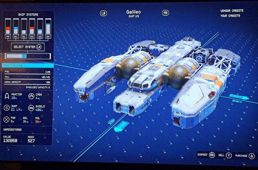 《星空》飛船自定義介面圖片曝光！提供多種參數訊息