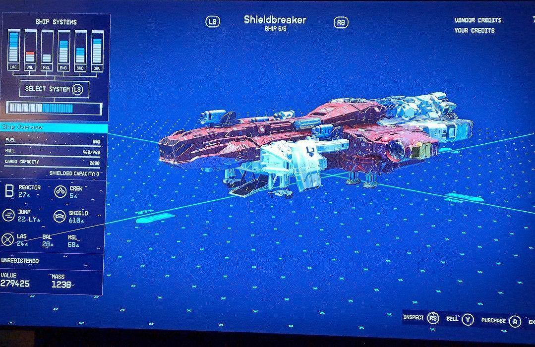 《星空》飛船自定義介面圖片曝光！提供多種參數訊息