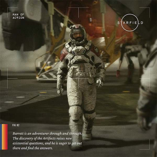 《星空》角色資料官宣：包含群星組織領袖及成員等