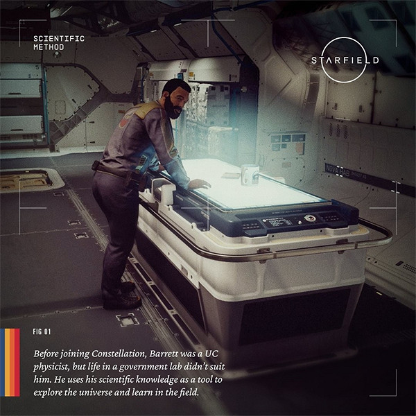 《星空》角色資料官宣：包含群星組織領袖及成員等