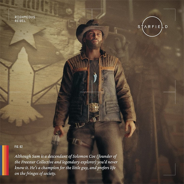 《星空》角色資料官宣：包含群星組織領袖及成員等